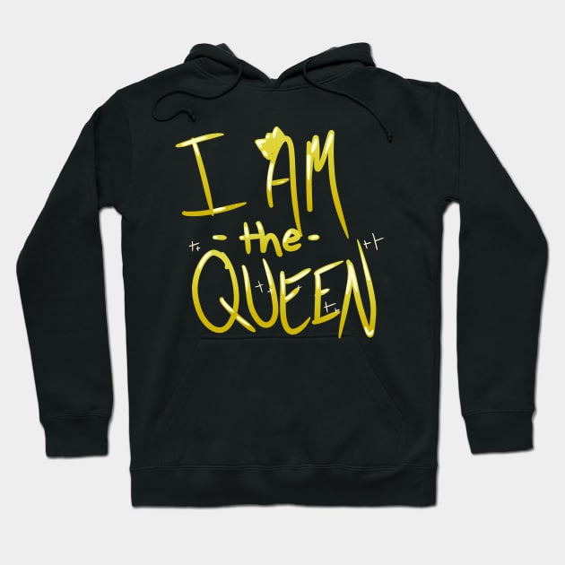 I am the Queen (1 of 2) Hoodie by Eccentriac33